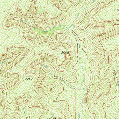 United States Geological Survey Bee Canyon, TX (1970, 24000-Scale) digital map