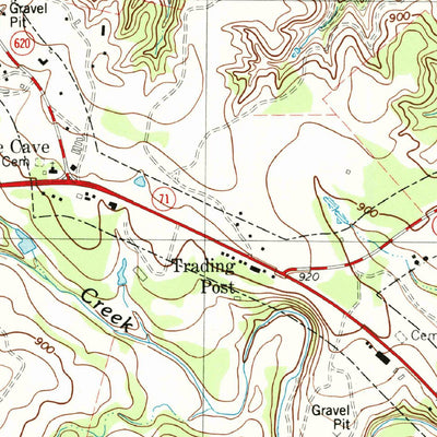 United States Geological Survey Bee Cave, TX (1986, 24000-Scale) digital map