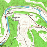 United States Geological Survey Bee Caves Creek, TX (1964, 24000-Scale) digital map