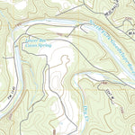 United States Geological Survey Bee Caves Creek, TX (2022, 24000-Scale) digital map