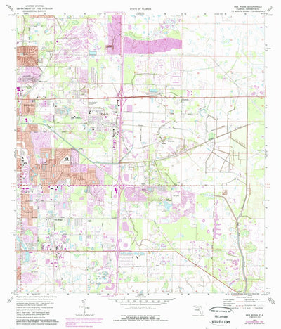 United States Geological Survey Bee Ridge, FL (1973, 24000-Scale) digital map