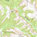 United States Geological Survey Bee Spring, KY (1966, 24000-Scale) digital map
