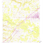 United States Geological Survey Beebe, AR (1963, 24000-Scale) digital map