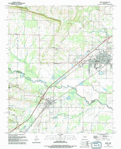 United States Geological Survey Beebe, AR (1994, 24000-Scale) digital map