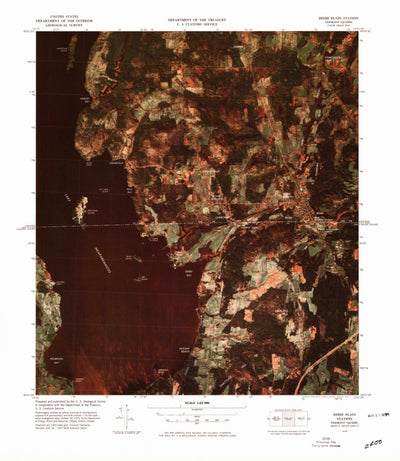 United States Geological Survey Beebe Plain Station, VT (1978, 25000-Scale) digital map