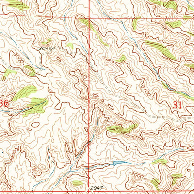 United States Geological Survey Beebe SW, MT (1969, 24000-Scale) digital map