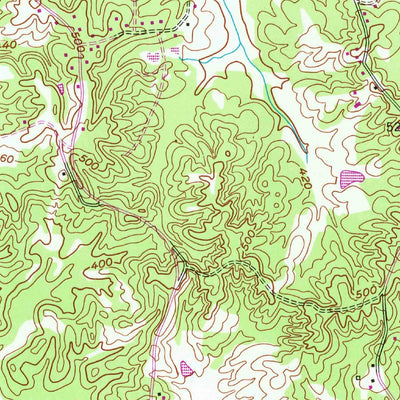 United States Geological Survey Beech Bluff, TN (1953, 24000-Scale) digital map
