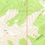 United States Geological Survey Beech Creek, MT (1965, 24000-Scale) digital map