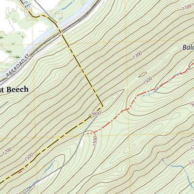 United States Geological Survey Beech Creek, PA (2023, 24000-Scale) digital map
