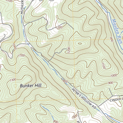 United States Geological Survey Beech Creek, PA (2023, 24000-Scale) digital map