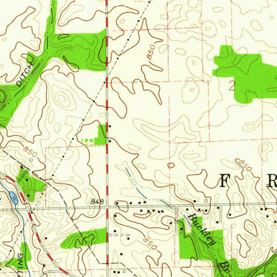United States Geological Survey Beech Grove, IN (1959, 24000-Scale) digital map