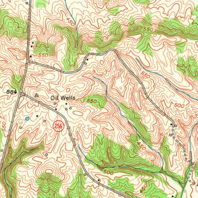 United States Geological Survey Beech Grove, KY (1952, 24000-Scale) digital map