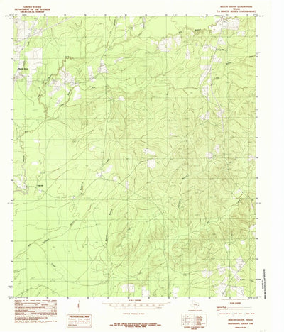 United States Geological Survey Beech Grove, TX (1984, 24000-Scale) digital map