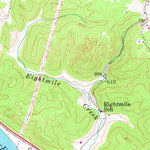 United States Geological Survey Beech Hill, WV (1957, 24000-Scale) digital map