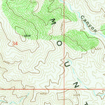 United States Geological Survey Beecher Canyon, AZ (1967, 24000-Scale) digital map