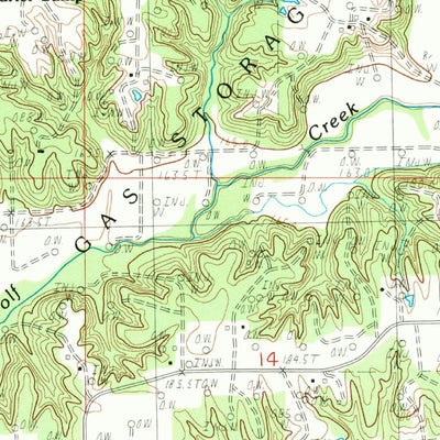 United States Geological Survey Beecher City, IL (1983, 24000-Scale) digital map