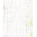 United States Geological Survey Beecher East, IL-IN (1953, 24000-Scale) digital map