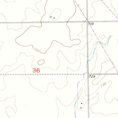 United States Geological Survey Beecher East, IL-IN (1953, 24000-Scale) digital map