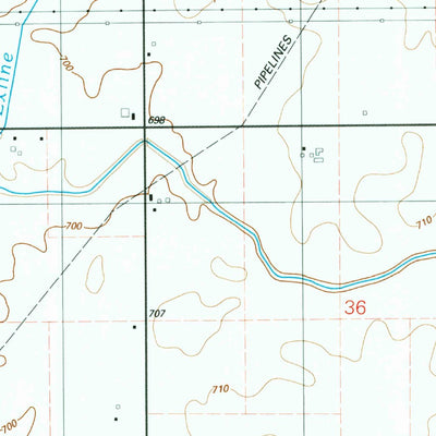 United States Geological Survey Beecher West, IL (1990, 24000-Scale) digital map