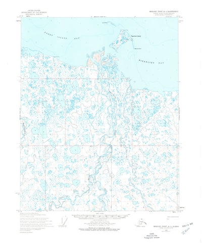 United States Geological Survey Beechey Point A-1, AK (1955, 63360-Scale) digital map