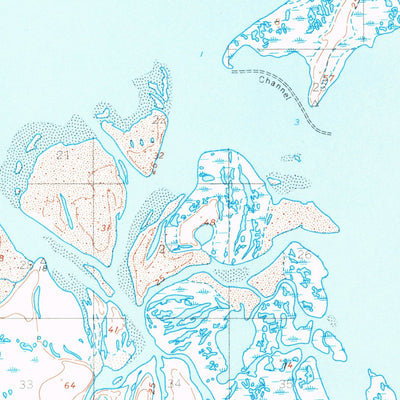 United States Geological Survey Beechey Point A-1, AK (1955, 63360-Scale) digital map