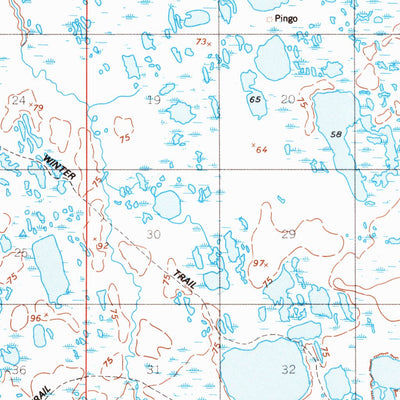 United States Geological Survey Beechey Point A-2, AK (1955, 63360-Scale) digital map