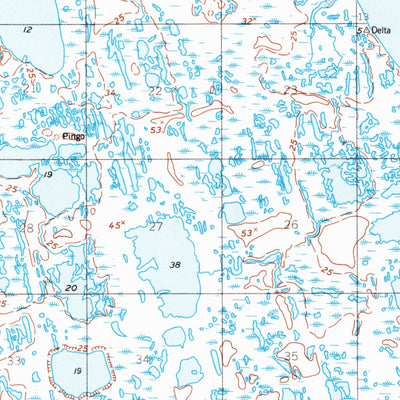 United States Geological Survey Beechey Point A-2, AK (1955, 63360-Scale) digital map