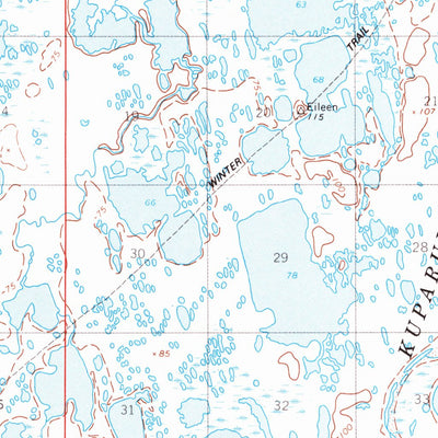 United States Geological Survey Beechey Point A-4, AK (1955, 63360-Scale) digital map