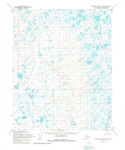 United States Geological Survey Beechey Point A-5, AK (1955, 63360-Scale) digital map