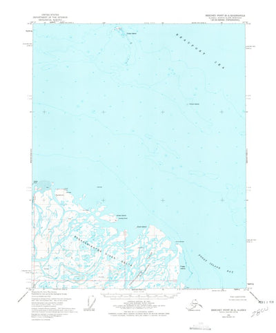 United States Geological Survey Beechey Point B-2, AK (1955, 63360-Scale) digital map