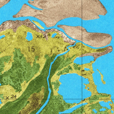 United States Geological Survey Beechey Point B-2 SW, AK (1970, 24000-Scale) digital map