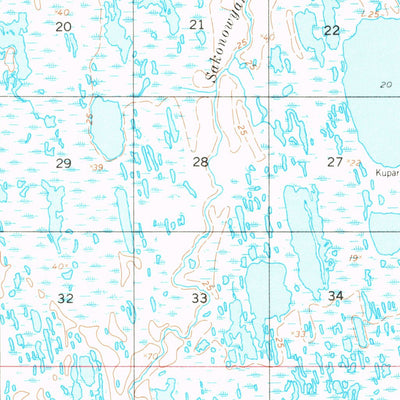 United States Geological Survey Beechey Point B-4, AK (1955, 63360-Scale) digital map
