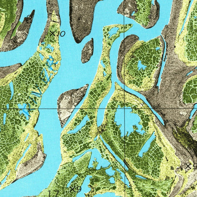 United States Geological Survey Beechey Point B-4 NE, AK (1970, 24000-Scale) digital map