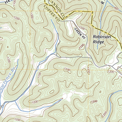 United States Geological Survey Beechgrove, TN (2022, 24000-Scale) digital map