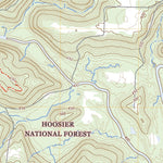 United States Geological Survey Beechwood, IN (2022, 24000-Scale) digital map