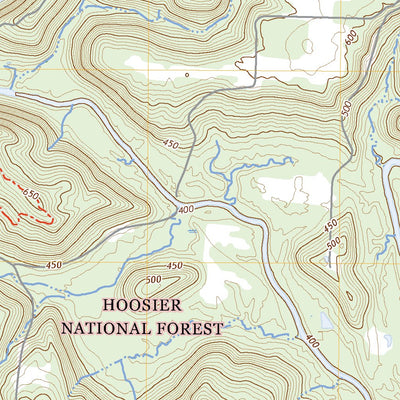 United States Geological Survey Beechwood, IN (2022, 24000-Scale) digital map