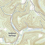 United States Geological Survey Beechwood, IN (2022, 24000-Scale) digital map