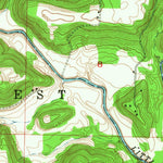 United States Geological Survey Beechwood, IN-KY (1950, 24000-Scale) digital map