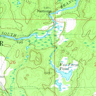 United States Geological Survey Beechwood, MI (1981, 24000-Scale) digital map