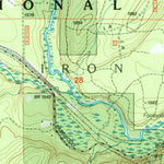 United States Geological Survey Beechwood, MI (1999, 24000-Scale) digital map