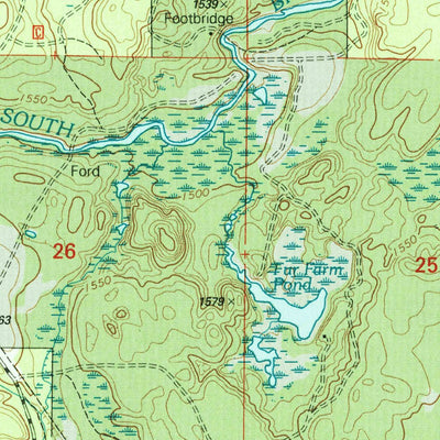 United States Geological Survey Beechwood, MI (1999, 24000-Scale) digital map