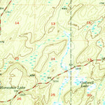 United States Geological Survey Beechwood, MI-WI (1956, 62500-Scale) digital map