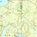 United States Geological Survey Beechwood, MI-WI (1956, 62500-Scale) digital map