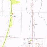 United States Geological Survey Beedeville, AR (1980, 24000-Scale) digital map