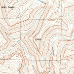 United States Geological Survey Beef Gap, TX (1983, 24000-Scale) digital map
