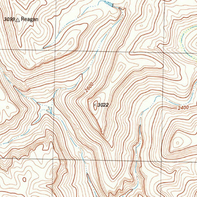 United States Geological Survey Beef Gap, TX (1983, 24000-Scale) digital map