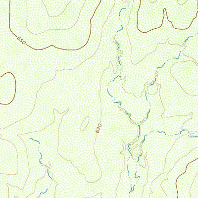 United States Geological Survey Beef Hollow Creek, TX (1972, 24000-Scale) digital map