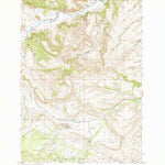 United States Geological Survey Beehive, MT (1956, 24000-Scale) digital map