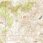 United States Geological Survey Beehive, MT (1956, 24000-Scale) digital map