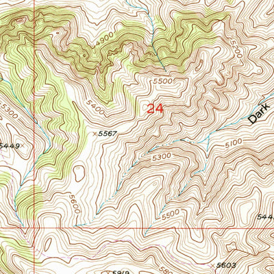 United States Geological Survey Beehive, MT (1956, 24000-Scale) digital map
